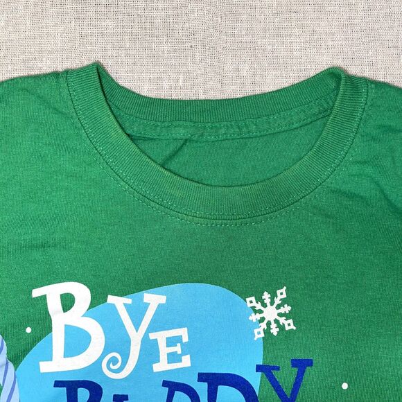 Bye Buddy, Hope You Find Your Dad - Elf - Green Short Sleeve Tee | Medium - Picture 5 of 5
